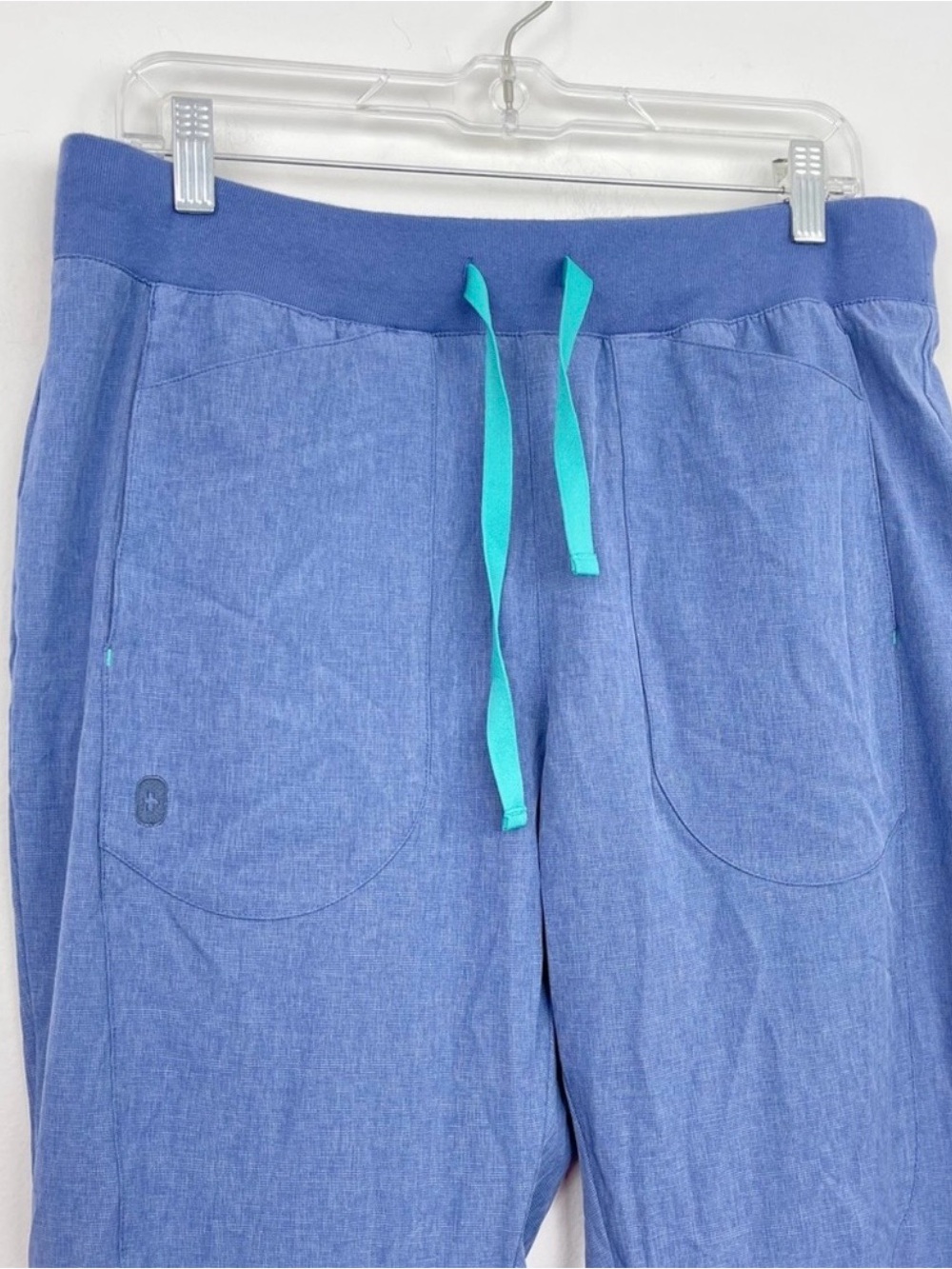 Figs Big Sky Blue High Rise Jogger